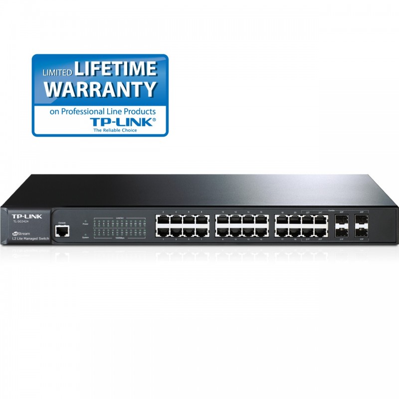TP-LINK T2600G-28TS | TP-Link Managed Switches