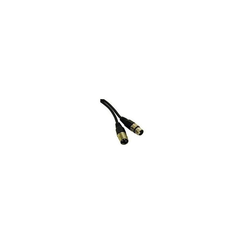 CablesToGo 0.5m Pro-Audio XLR Cable M/F