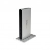 Universal USB 3.0 Laptop Docking Station w/ Dual DVI Video - HDMI & VGA Adapters, 2x USB Fast-Charge Ports, USB 3.0, GbE