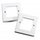 SingleGang CCS Flat Euro Style Faceplate