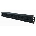 Individually Fused IEC C13 Socket / C32 Commando Plug Rack PDU