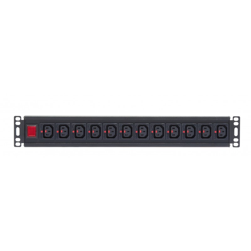 Locking IEC C13 Socket / IEC C14 Plug Rack PDU