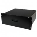 StarTech.com 4U Black Steel Storage Drawer for 19in Racks and Cabinets