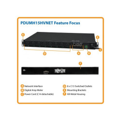 Tripp-Lite PDUMH15HVNET Single-Phase Switched PDU