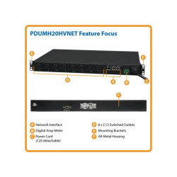 Tripp-Lite  PDUMH20HVNET power distribution unit PDU