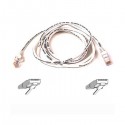 Belkin Cable Patch Cat6 RJ45 Snagless White 1m