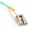 StarTech.com 2m 10Gb Aqua LC/LC Duplex 50/125 Multimode LSZH Fiber Cable