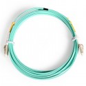 StarTech.com 2m 10Gb Aqua LC/LC Duplex 50/125 Multimode LSZH Fiber Cable