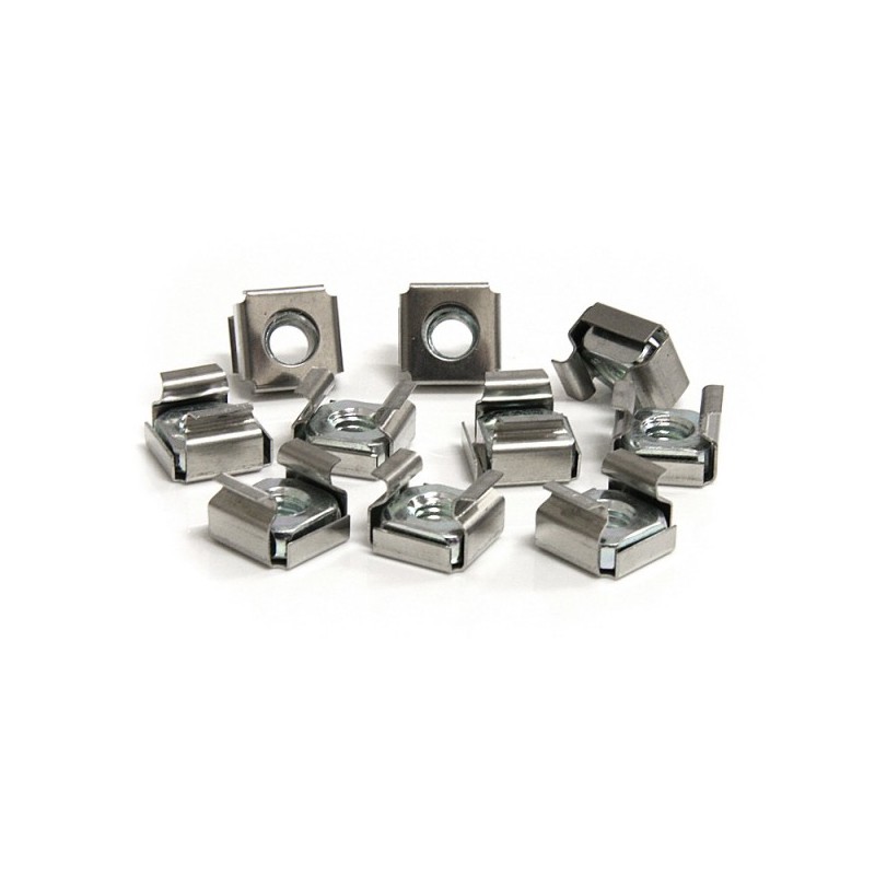 StarTech.com 50 Pkg M6 Cage Nuts for Server Rack Cabinet