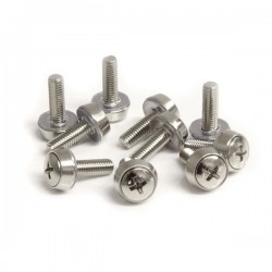 StarTech.com 50 Pkg M5 Mounting Screws &amp;amp; Cage Nuts for Server Rack Cabinet