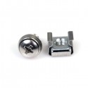 StarTech.com 50 Pkg M6 Mounting Screws and Cage Nuts for Server Rack Cabinet