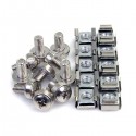 StarTech.com 50 Pkg M6 Mounting Screws and Cage Nuts for Server Rack Cabinet