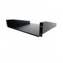 StarTech.com Black Standard Universal Server Rack Cabinet Shelf