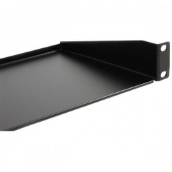 StarTech.com 1U 7in Depth Universal Fixed Rack Mount Shelf &ndash; 33lbs / 15kg