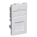 Cat5e UTP RJ45 Modules - Low Profile Euromod Size