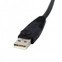 StarTech.com 4-in-1 USB Dual Link DVI-D KVM Switch Cable with Audio and Microphone - Keyboard / video / mouse / au