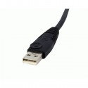 StarTech.com 4-in-1 USB Dual Link DVI-D KVM Switch Cable with Audio and Microphone - Keyboard / video / mouse / au