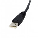 StarTech.com 4-in-1 USB Dual Link DVI-D KVM Switch Cable with Audio and Microphone - Keyboard / video / mouse / au