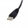 StarTech.com 4-in-1 USB Dual Link DVI-D KVM Switch Cable with Audio and Microphone - Keyboard / video / mouse / au