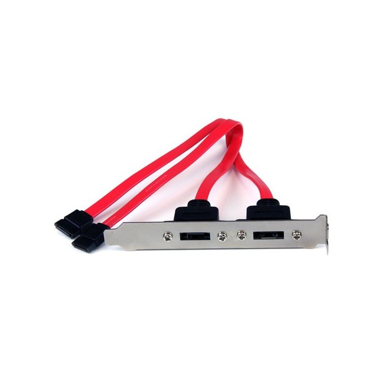 2 Port SATA to eSATA Slot Plate Bracket