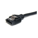 12in Latching Round SATA Cable