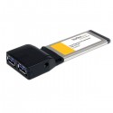 StarTech.com 2 Port ExpressCard SuperSpeed USB 3.0 Card Adapter with UASP Support