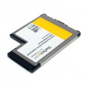 StarTech.com 2 Port Flush Mount ExpressCard USB 3.0 Card Adapter