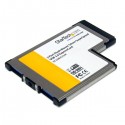 StarTech.com 2 Port Flush Mount ExpressCard USB 3.0 Card Adapter