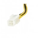 StarTech.com 15 cm 4-Pin naar 8-Pin EPS Voedingsadapter met LP4 - F/M