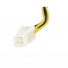 StarTech.com  15 cm 4-Pin naar 8-Pin EPS Voedingsadapter met LP4 - F/M
