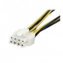 StarTech.com 15 cm 4-Pin naar 8-Pin EPS Voedingsadapter met LP4 - F/M