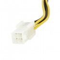 StarTech.com 15 cm 4-Pin naar 8-Pin EPS Voedingsadapter met LP4 - F/M