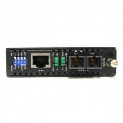 StarTech.com 10/100 Mbps Single Mode Fibre Media Converter SC 30 km