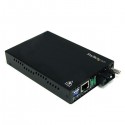 StarTech.com 10/100 Mbps Single Mode Fibre Media Converter SC 30 km