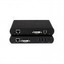 USB DVI over Cat 5e / Cat 6 KVM Console Extender w/ 1920x1200 Uncompressed Video - 330ft (100m)