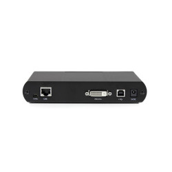 USB DVI over Cat 5e / Cat 6 KVM Console Extender w/ 1920x1200 Uncompressed Video - 330ft (100m)