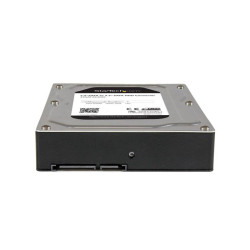 2.5&rdquo; to 3.5&rdquo; SATA Aluminum Hard Drive Adapter Enclosure with SSD / HDD Height up to 12.5mm