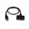USB 3.0 to 2.5&rdquo; SATA III Hard Drive Adapter Cable w/ UASP &ndash; SATA to USB 3.0 Converter  for SSD / HDD