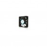 StarTech.com Replacement 70mm Ball Bearing CPU Case Fan - TX3 Connector - Case fan - 70 mm - black