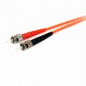 StarTech.com 1m Duplex MM Fiber Optic Cable LC-ST