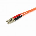 StarTech.com 2m Duplex MM Fiber Optic Cable LC-ST