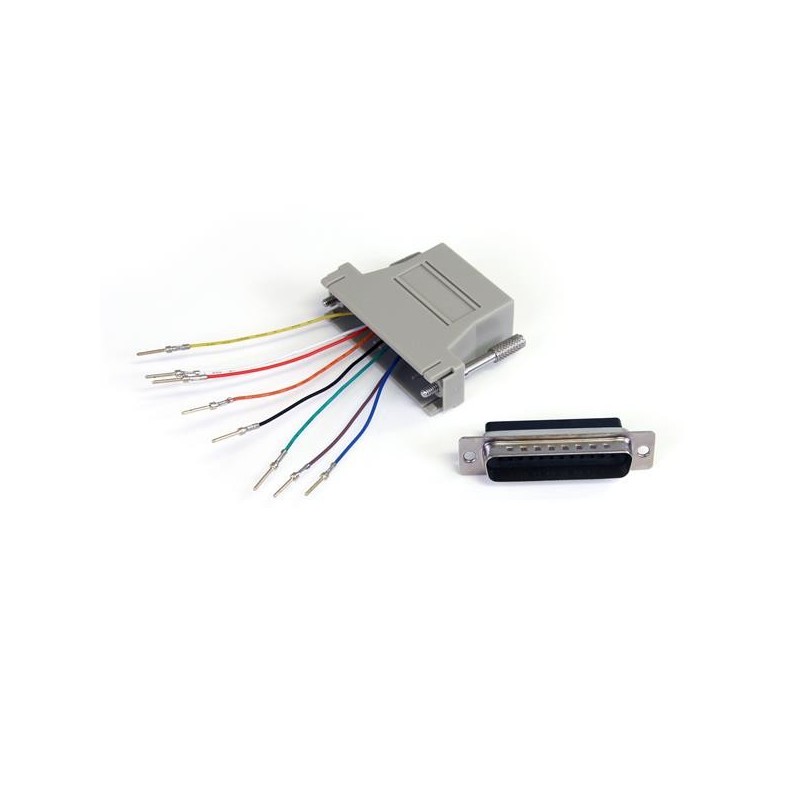 StarTech.com DB25 to RJ45 Modular Adapter - M/F