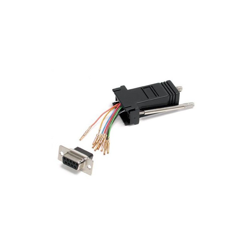 StarTech.com DB9 to RJ45 Modular Adapter - F/F