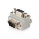 StarTech.com Right Angle DB9 to DB9 Serial Cable Adapter Type 2 - M/F