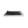 2U Vented Sliding Rack Shelf w/ Cable Management Arm & Adjustable Mounting Depth - 125lbs / 56.7kg