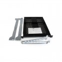 2U Vented Sliding Rack Shelf w/ Cable Management Arm & Adjustable Mounting Depth - 125lbs / 56.7kg