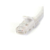 1m White Gigabit Snagless RJ45 UTP Cat6 Patch Cable - 1 m Patch Cord