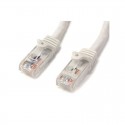 StarTech.com 1m White Gigabit Snagless RJ45 UTP Cat6 Patch Cable - 1 m Patch Cord