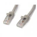 StarTech.com 5m Gray Gigabit Snagless RJ45 UTP Cat6 Patch Cable - 5 m Patch Cord