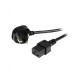 StarTech.com 2m, BS-1363 - IEC 320 C19